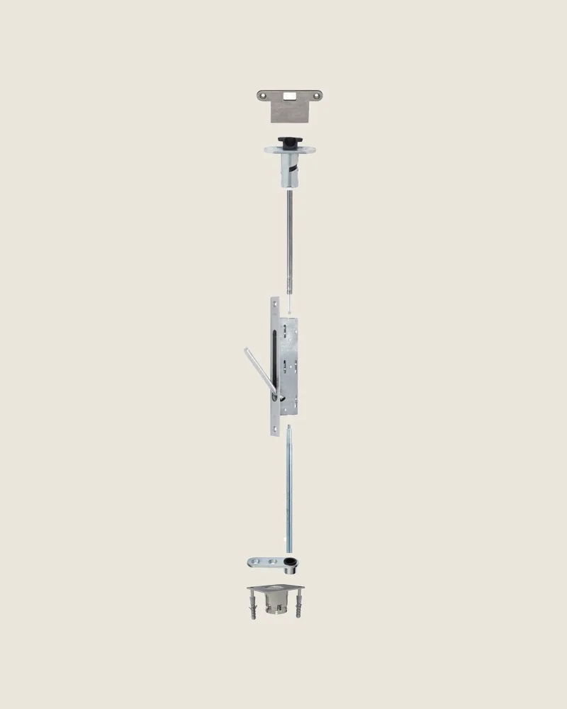 G-U flush bolt set
